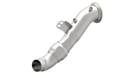 4" SS GREEN CATTED DOWNPIPE. 2020 TOYOTA SUPRA