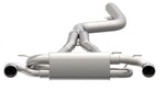 3-1/2" X 3" SS CAT-BACK EXHAUST WITH POLISHED TIPS